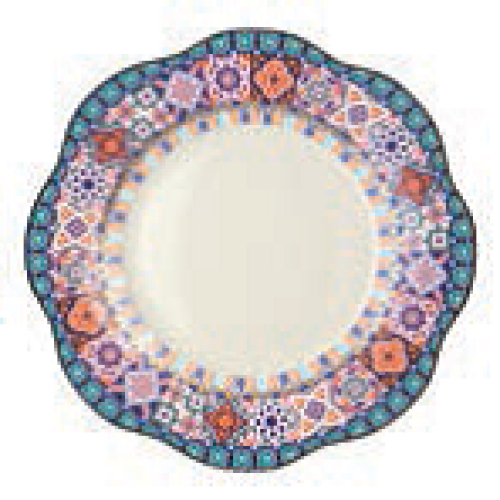 Тарілка"ANEMONE" Ø26,5см"LE COQ PORCELAINE" Тарілка"ANEMONE" Ø26,5см"LE COQ PORCELAINE"